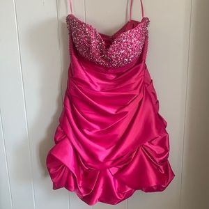 Pink homecoming dress